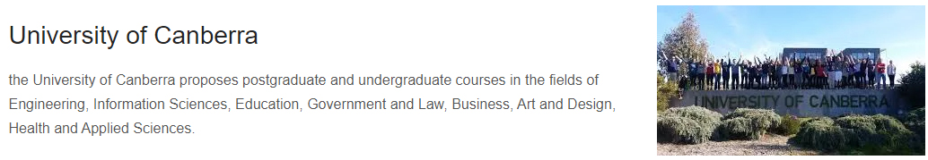 University of Canberra